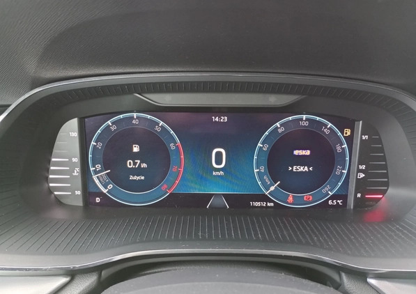 Skoda Octavia cena 99900 przebieg: 110210, rok produkcji 2021 z Bolków małe 529